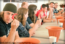 Chilli Eating Competition